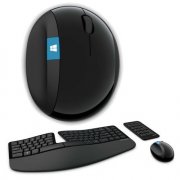 微軟在國內(nèi)首發(fā)Sculpt系列人體工程學(xué)無線鍵鼠套裝可使用win按鈕